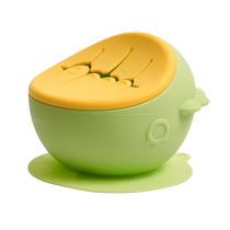 (Self-operated) LOCK&LOCK complementary food bowl for babies special baby suction cup bowl childrens bowl anti-fall silicone snack bowl