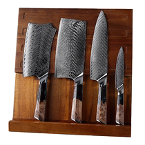 (Self-operated) Sanbonsheng Japanese Damascus steel kitchen knife set VG10 complete kitchen combination knife set