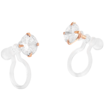 (Self-operated) OSEWAYA ear clip women without pierced ears do not need to take off temperament zircon versatile commuting earrings when sleeping