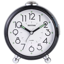 (Self-operated) Lisheng Creative Alarm Clock Bedside Bedside Silent Childrens Desktop Table Clock Snooze Night Light for Children and Students