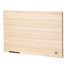 (Self-operated) Shuangshan can stand cypress chopping board kitchen cutting board thickened fruit sticky board household solid wood chopping board