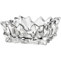 (Self-operated) BOHEMIA Czech imported crystal glass ashtray European office ornaments gift ashtray