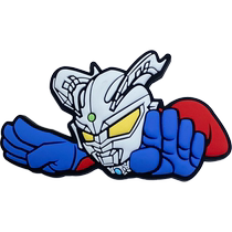 (Self-operated) Ultraman Bandai Magnetic Refrigerator Magnet Set Tiga Cerro Zeta Triga Childrens Toys