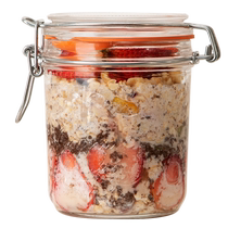 (Self-operated) Borgonovo Italian imported sealed glass jar food grade glass healthy oat milk