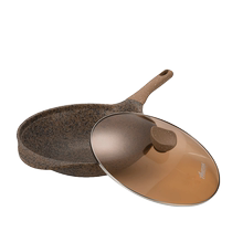 (Self-employed) Amercook Alfita granite domestic non-stick frying pan frying pan gas versatile