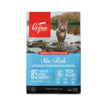 (Self-Employed) Craving Cat Food Six Types Of Fish Cat Food Beauty Fur Young Adult Cat Food No Valley Cat Grain 1 8kg Effective Period 24 8