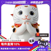 (Self-operated) Japanese Panfu series lucky cat ornaments wedding housewarming opening gift ceramic Japanese style