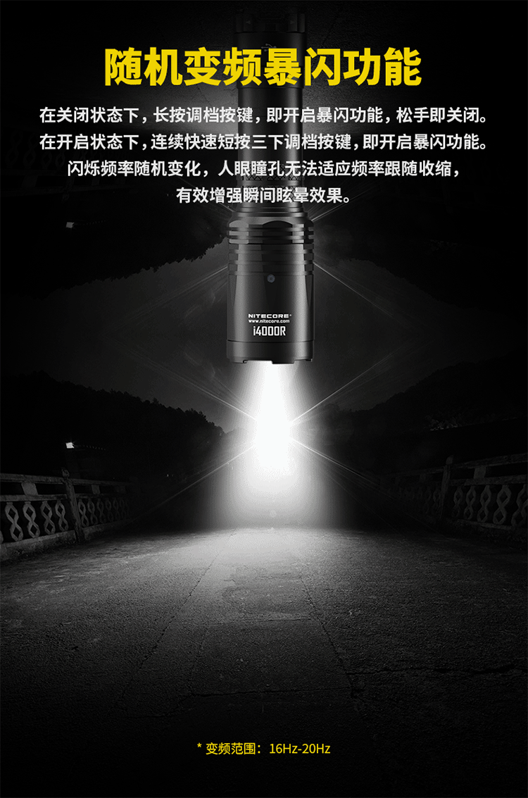Nitecore Knight Corne 4000 просвет высокая производительность i4000R супер Усердие типа C. тактический фонарик nitecore/奈特科尔 