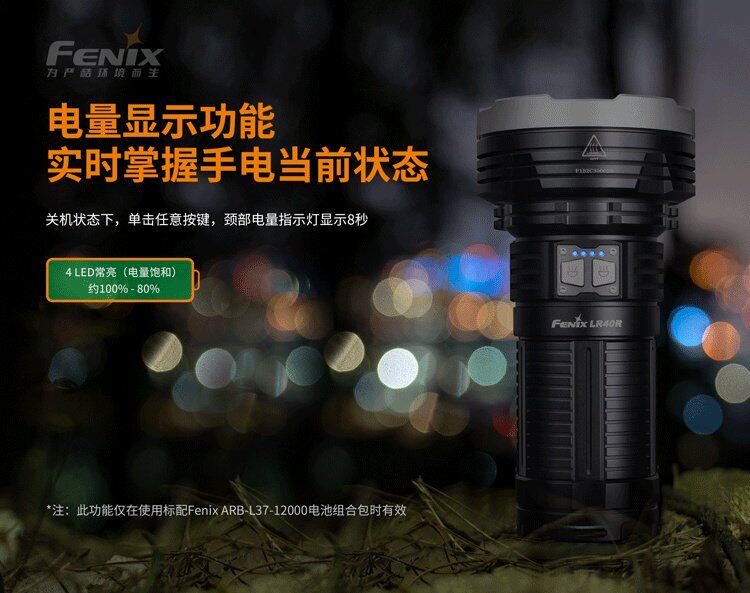 Финикс alex Fenix LR40R на открытом воздухе многофункциональный яркий свет фонарик 12000 просвет ТИП-C FAST Зарядка 