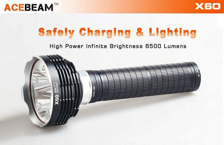 ACEBEAM X60L XM-L2 U3 6500 просвет Длиной 700 метров магнитное кольцо обещание яркий свет фонарик       