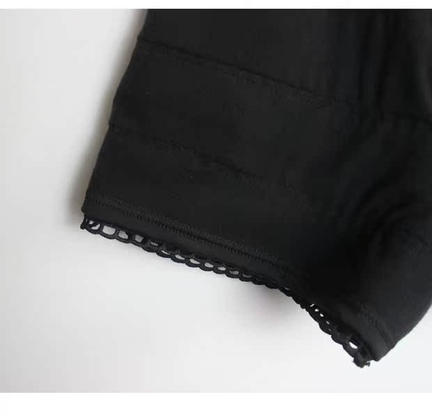 Phiên bản mới của Hàn Quốc của mùa thu và mùa đông quần short nữ ren khâu quần short hoang dã mặc quần legging thun co giãn cỡ lớn quần sooc bò nữ