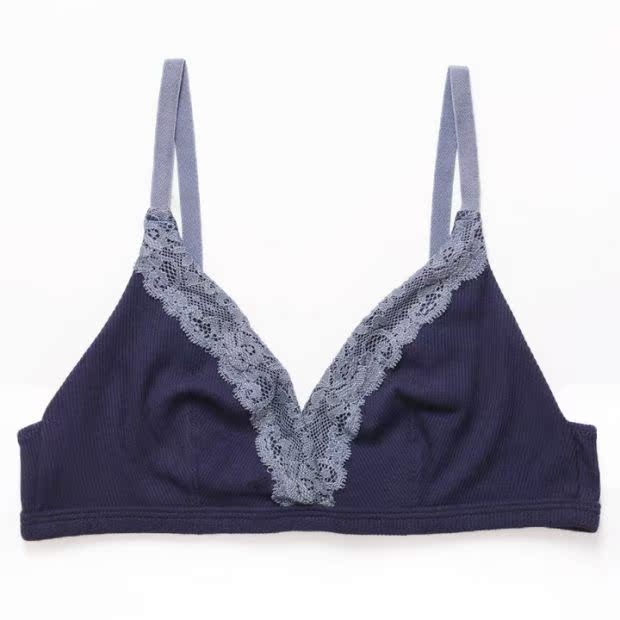 Đức SK * INY đồ lót vô hình nữ cotton bikini gợi cảm siêu mỏng không có vòng thép hình tam giác cúp ngực đồ bơi