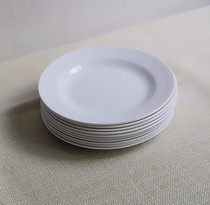 Table spit bones Fishbone garbage plate plastic slag plate melamine dried fruit imitation porcelain plate basin tray