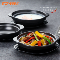 Clay pot rice small casserole special high temperature stewed chicken rice stone pot bibimbap rice noodle Household open flame stew pot small