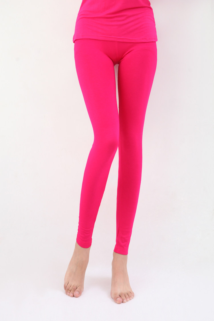 Pantalon collant simple en coton - Ref 753067 Image 7