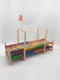 Ice Cream Stick Wooden Stick DIY Assembly Three-Dimensional Model of a Cable-Stayed Bridge Suspension Bridge Materials for Students and Kindergarten Crafts
