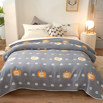 Jialiya towel quilt pure cotton gauze double blanket air-conditioning quilt five-layer gauze blanket gauze blanket bed sheet