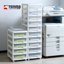 Japan Tianma Co. Ltd. movable office document drawer cabinet with pulley drawer storage cabinet storage