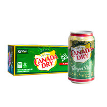 CANADA (CANADA DRY) ginger ginger water ginger water 355ml * 24 listen