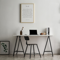 ins Wind home desk small apartment simple Net red desktop computer desk solid wood desk writing table bedroom