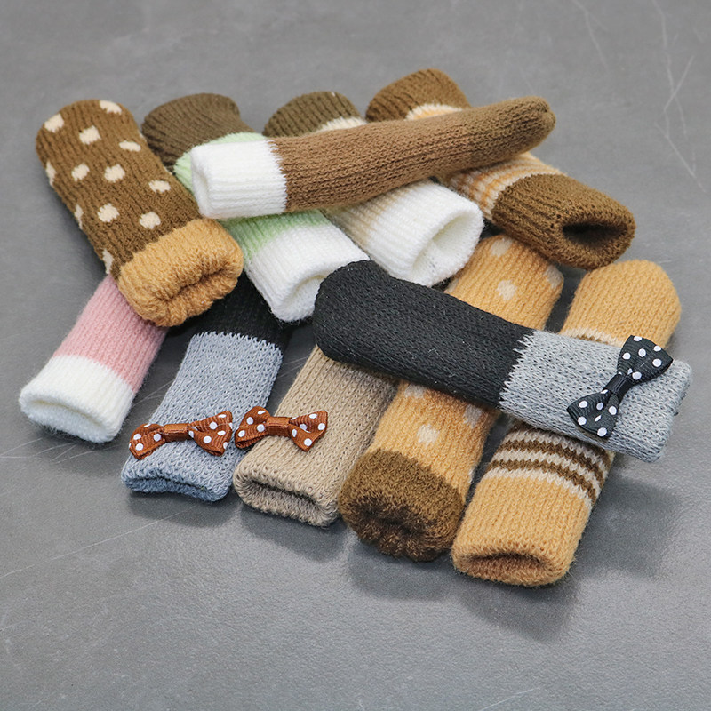 A single thickened double layer chair foot cover table and chair foot cover cushion table and chair foot cover leg cover stool foot cover leg cover wear-resistant