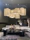 Creative Chandelier Danish Designer Style Dining Room Lamp Nordic Modern Style Lamp Wabi-Sabi Style Hotel Lobby Private Room Chandelier