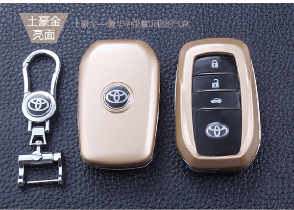 Toyota Key Bag Highlander Prado Crown Camry hống hách Reiz New Corolla Nhựa Khóa túi đựng chìa khóa xe