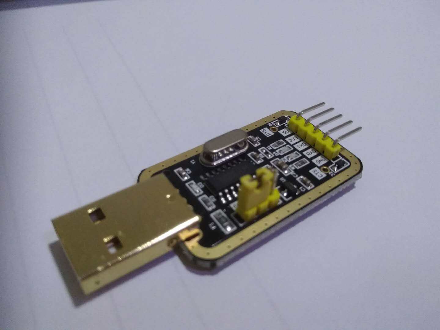 Local gold CH340G mini RS232 liter USB to TTL module to serial STC single chip downloader