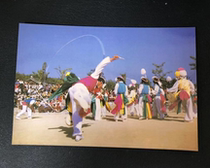 (Sunshine Post Spring Agency) Korean postcard Korean custom dance stampless version Stamped version 41