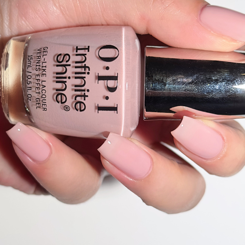 American Opi Nail Polish with Shimmer, Quick-Drying, No-Bake Nude Beige Isl95 Keep Calm & Carry on