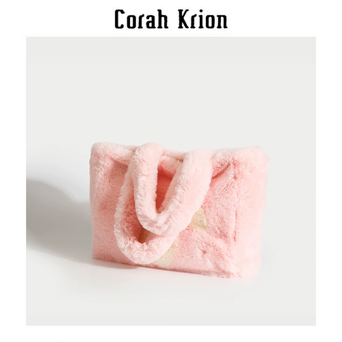 Оригинальный дизайнерский кролик, вместительная и большая плюшевая сумка на одно плечо