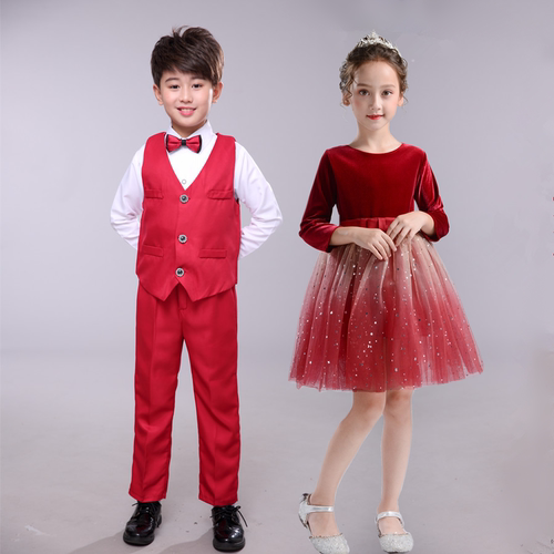 girls princess ballet chorus dresses Primary school students dance and chorus dress, boys and girls dress, princess dress, children performance dress