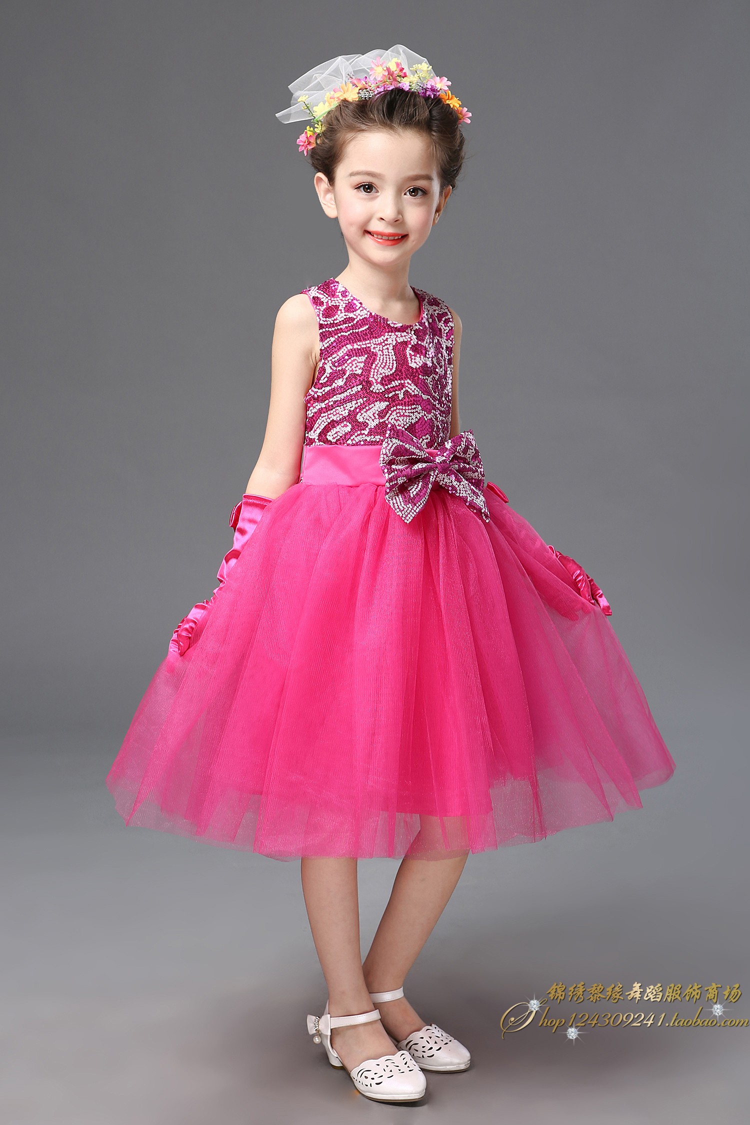 Trẻ em của Quần Yếm Có Dây Đeo Trang Phục Trường Tiểu Học Điệp Khúc Nam và Nữ Recital Hiện Máy Chủ Dress Tutu