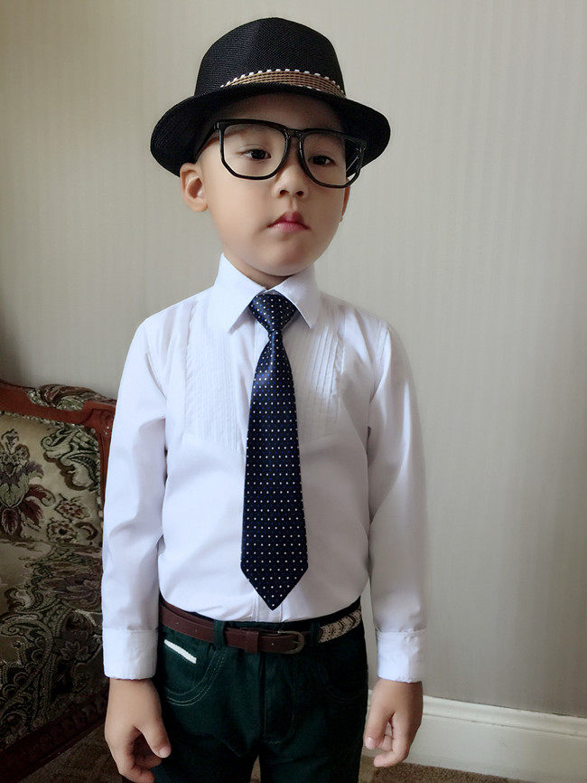 Chemise garcon à manche longue - Ref 2073296 Image 19