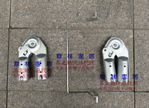 Multi-function joint dual-use slub elevator Aluminum alloy herringbone telescopic stair accessories round joint rod