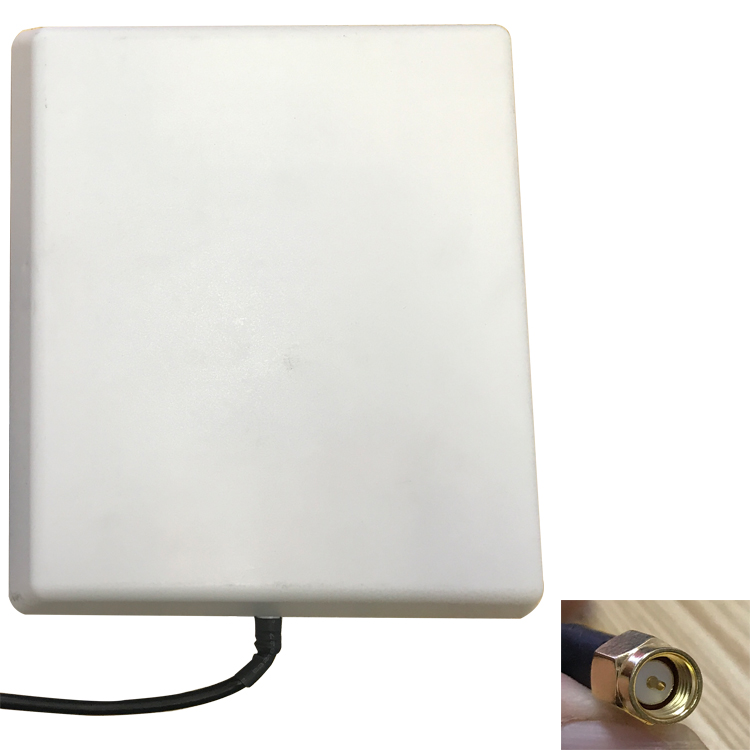 FPV 1 2G flat panel antenna 14dbi directional transmit and receive gain antenna SMA inner needle line length 2 meters