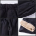 Mùa thu đông quần cũ quần thun nam co giãn giản dị ở người già mặc quần cotton dày bố cộng với quần nhung dài quần áo nam Quần tây thường