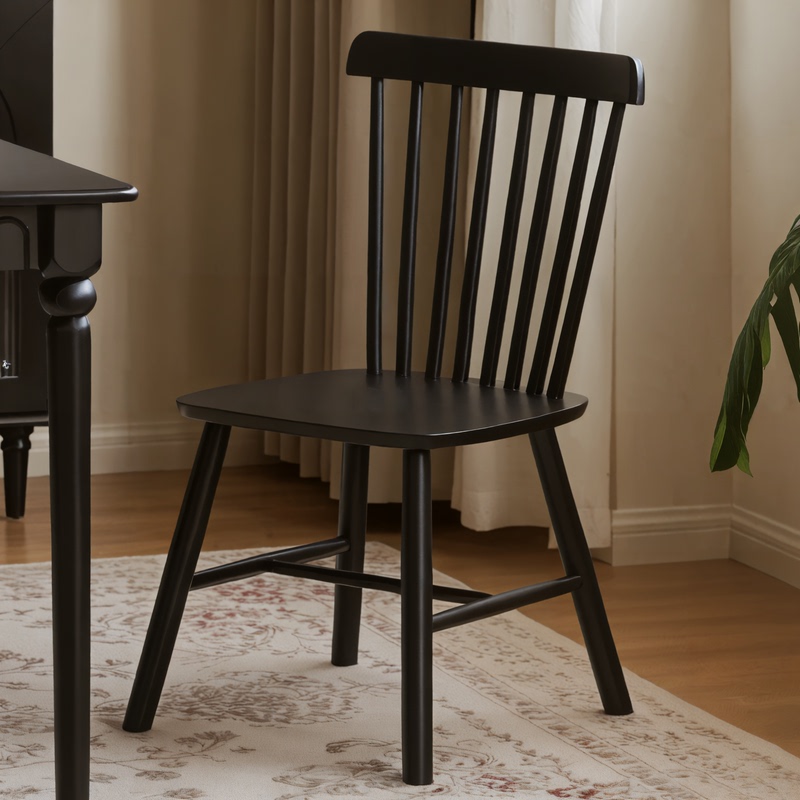 Solid Wood Dining Chair 2026 New Model Restaurant Dining Table Chair with Backrest Commercial Retro Study Room Meeting Chair Wooden Stool Solid Wood Dining Chair 2026 New Model Restaurant Dining Table Chair with Backrest Commercial Retro Study Room Meeting Chair Wooden Stool