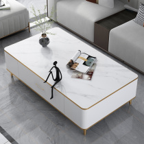 Will-style Light Lavish Rockboard Marble Tattoo tea table TV cabinet Composition minimalist modern small family home living room Advanced