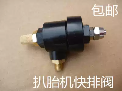 Tire dismantling machine cylinder valve tire changer quick exhaust valve check valve accessories pressure tire accessories valve bleed valve