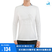 Superior UG Five Color Male Male Knit Light Weight Breathable Speed Dry Running Sports Casual Round Collar Long Sleeve T-Shirt