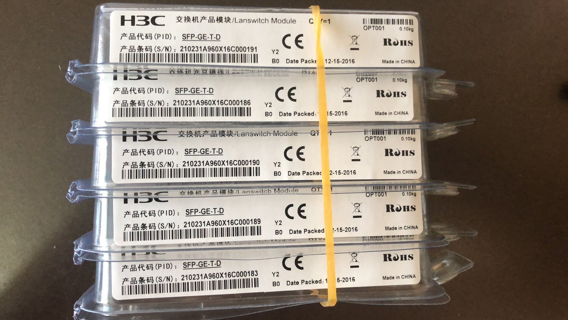 H3C H3C SFP-GE-T-D Electrical Module-SFP-GE-(RJ45) Gigabit Optical to Electrical