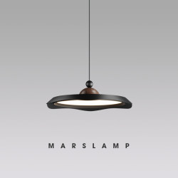 Restaurant Chandelier Italian Minimalist Modern Simple Designer Creative Round Ufo-Shaped Small Apartment Dining Table Bar Lamp