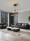 Italian Minimalist Restaurant Chandelier Modern Minimalist Milan Designer Light Luxury Living Room Bedroom Duplex Floor Model Room Lamp