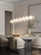 Italian Minimalist Light Luxury Restaurant Chandelier Modern Minimalist Designer High-End Shell Creative Dining Table Island Table Lamps