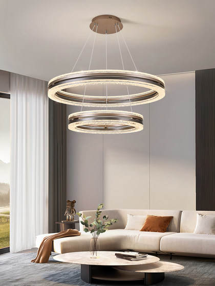 Living Room Chandelier, Italian Designer, Light Luxury, High-End Feel, Hall Lamp, Modern Minimalist Dining Room, Bedroom, Study Room Lighting Fixtures
