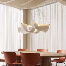 Dutch Moooi Drape Designer Normcore Restaurant Chandelier Modern Simple Accessible Luxury House Living Room Decorative Lamp