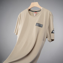 Export tail single quick-drying T-shirt mesh breathable light quick-drying outdoor hiking running mens round neck short sleeve