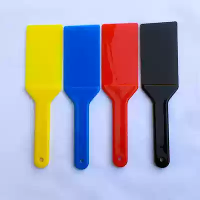 Self-produced and sold ink spatula ink knife four-color spatula factory direct sales ink spatula ink knife plastic ink spatula