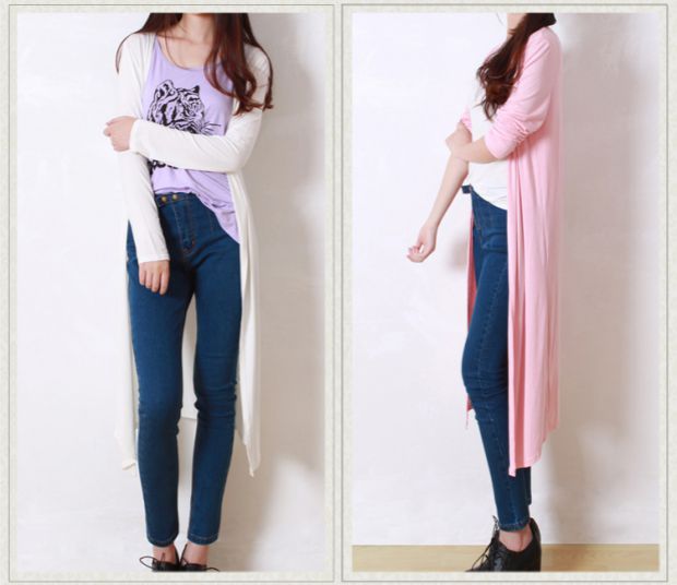Mùa xuân và mùa hè của phụ nữ kích thước lớn áo khoác mỏng phần dài modal áo choàng cotton cotton dài tay áo chống nắng quần áo điều hòa không khí áo sơ mi thủy triều ao khoac len